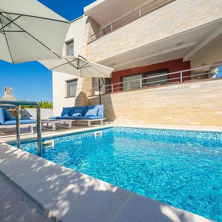 Vila Zatona Sunset With Heated Swimming Pool Затон Екстер'єр фото