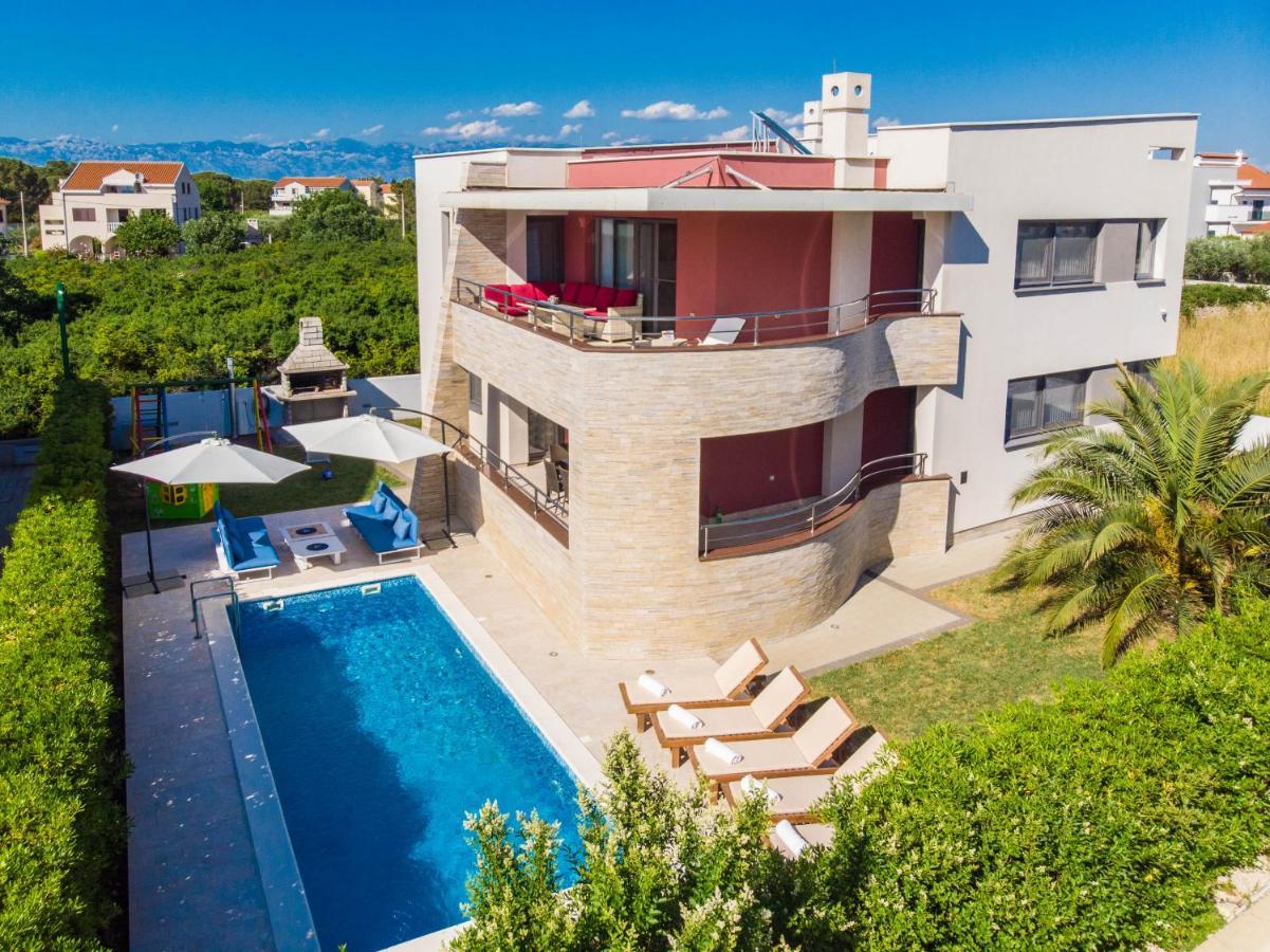 Vila Zatona Sunset With Heated Swimming Pool Затон Екстер'єр фото
