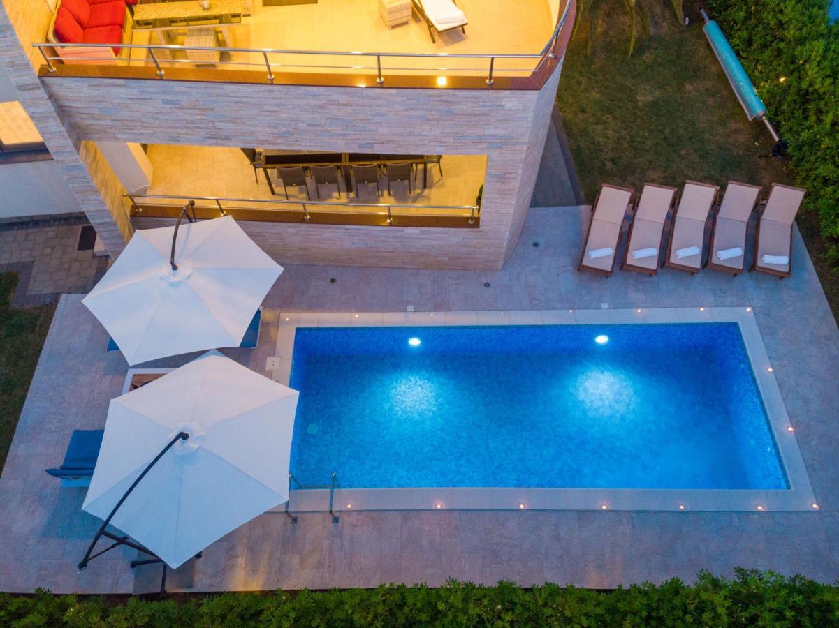 Vila Zatona Sunset With Heated Swimming Pool Затон Екстер'єр фото